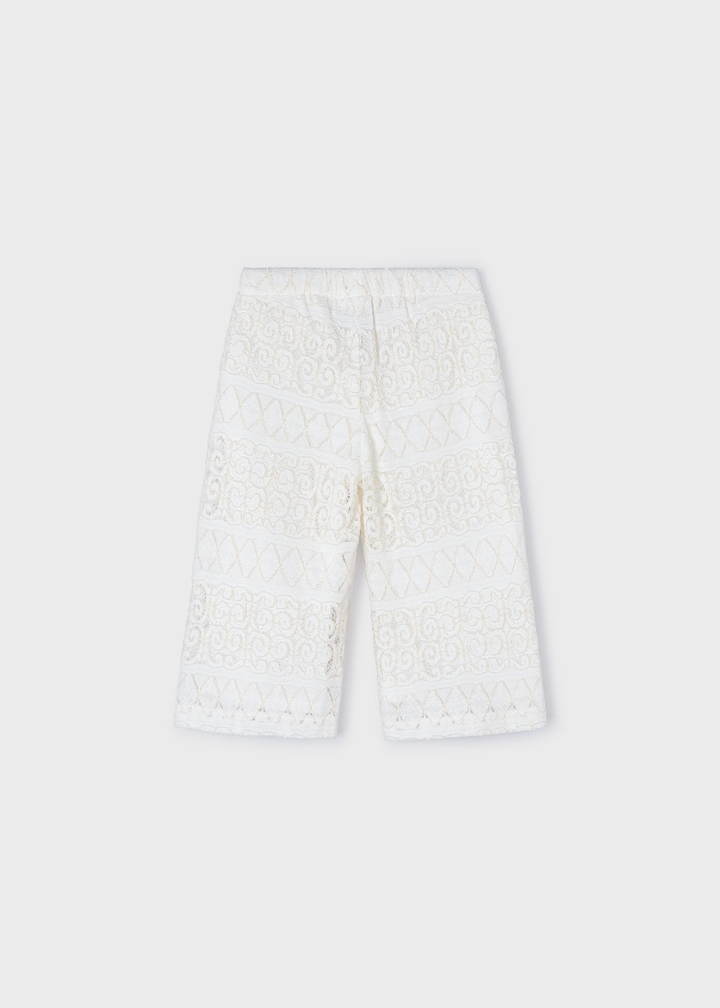 Pantalone lungo uncinetto bambina