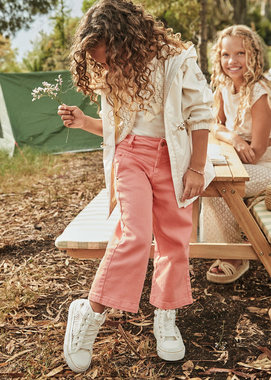 Pantalone twill bambina