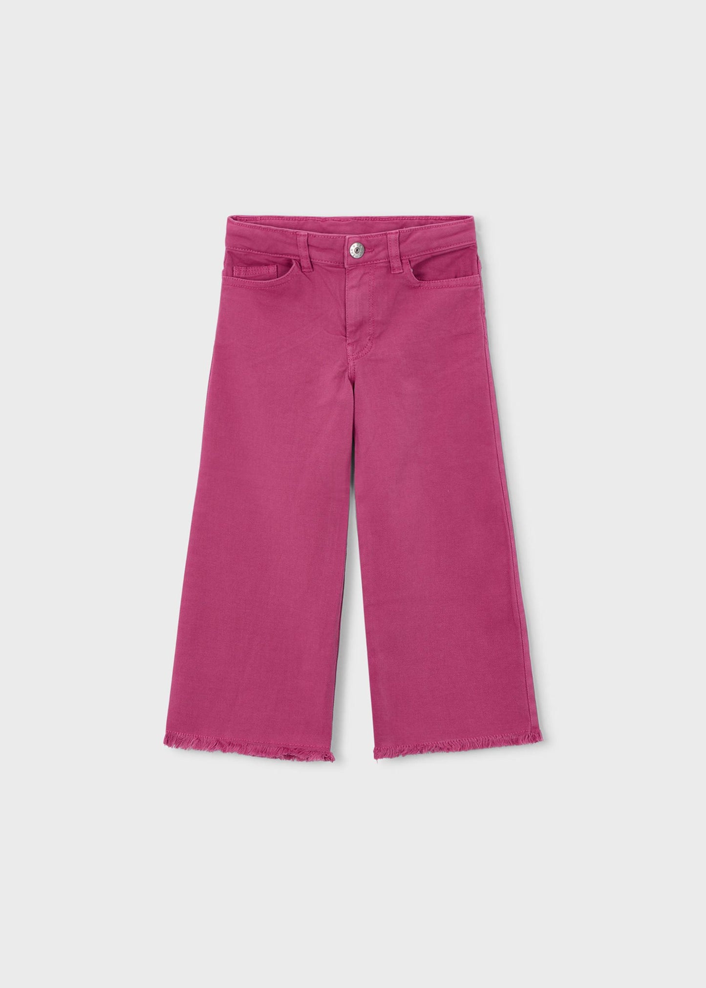 Pantalone twill wide leg bambina