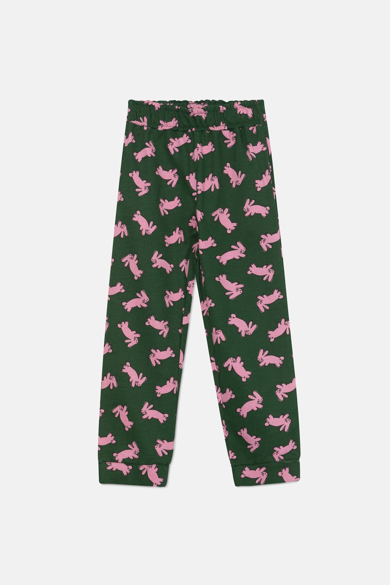 Pantaloni da jogging bambina con stampa di conigli