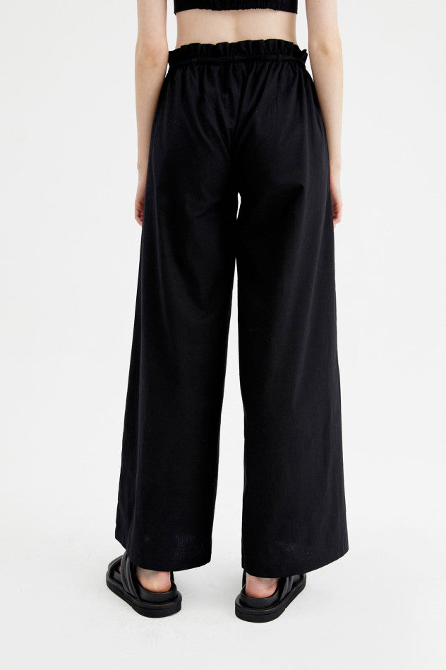 Pantalone lungo gamba dritta