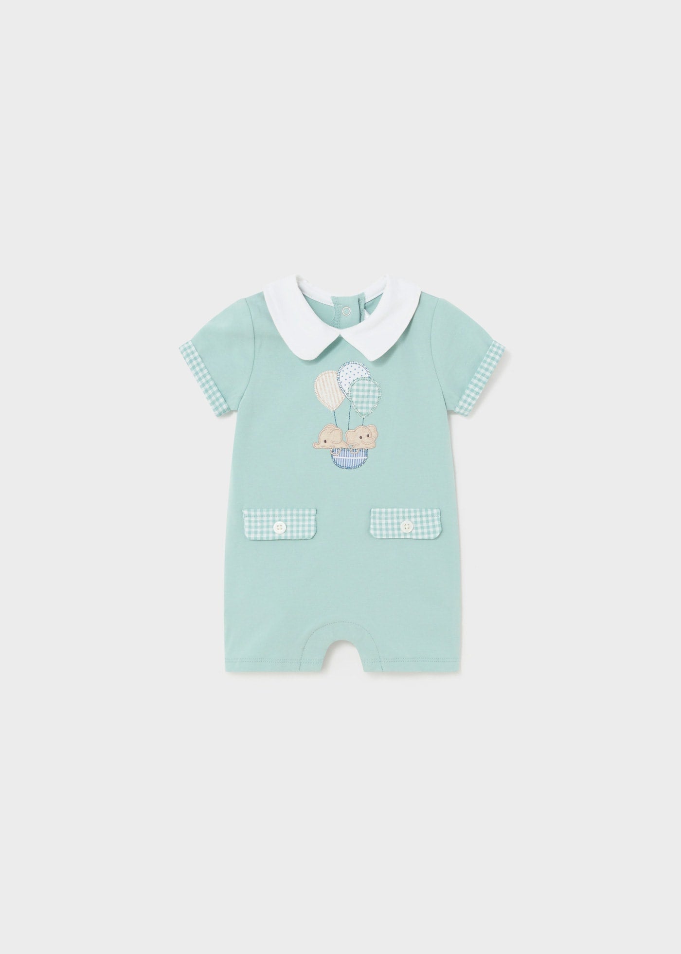 Pagliaccetto con colletto Better Cotton neonato