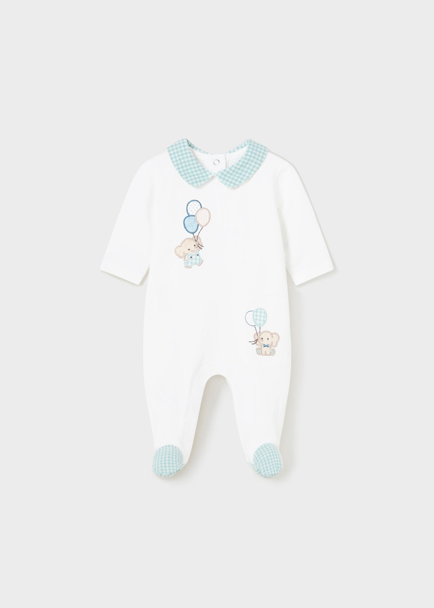 Pigiama lungo elefantini Better Cotton neonato