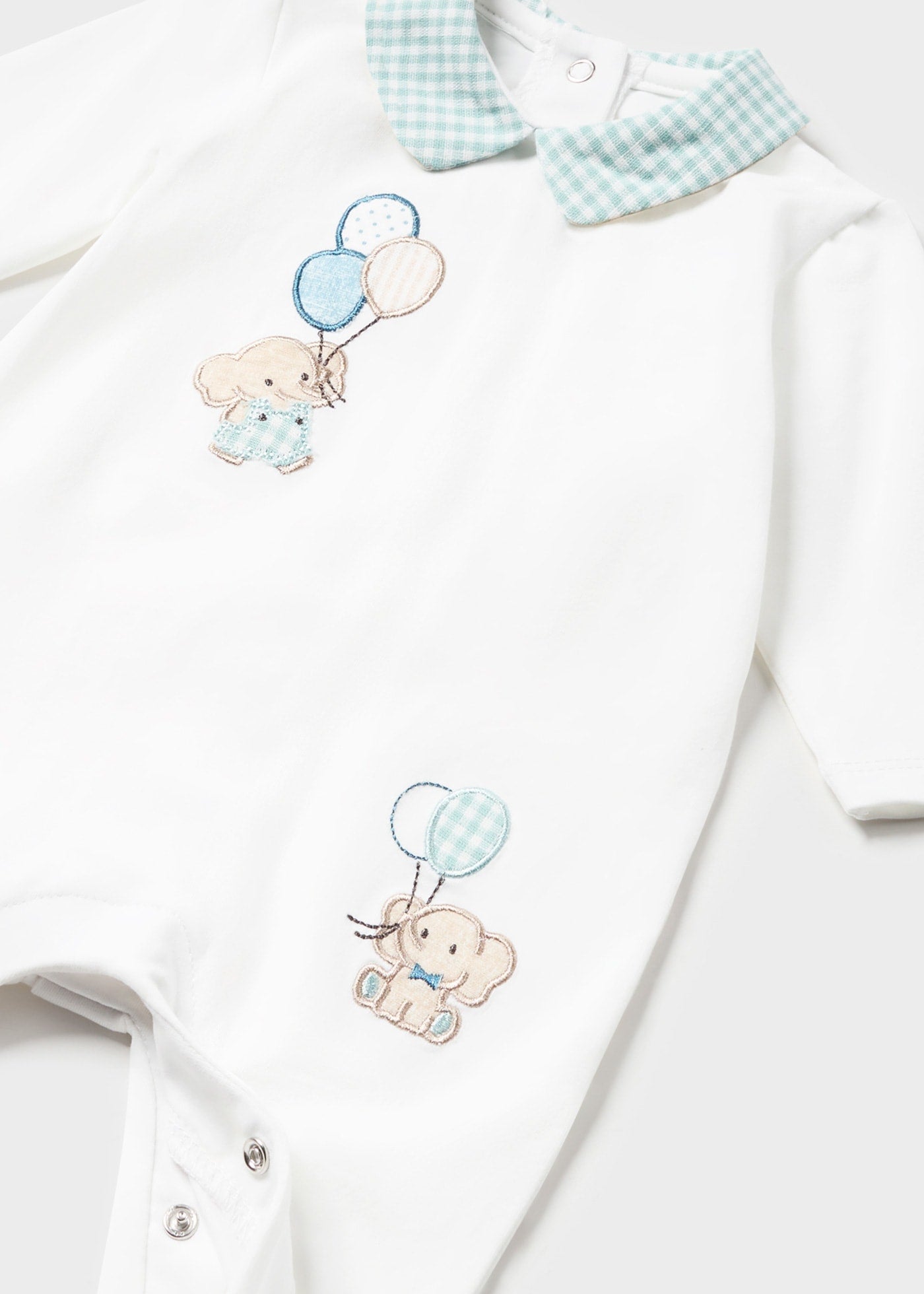 Pigiama lungo elefantini Better Cotton neonato