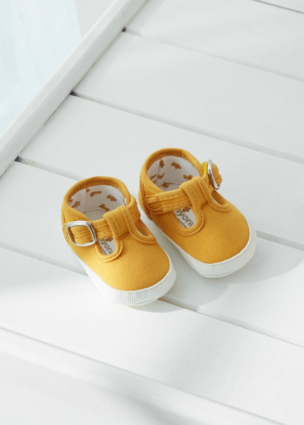 Scarpe tela neonato