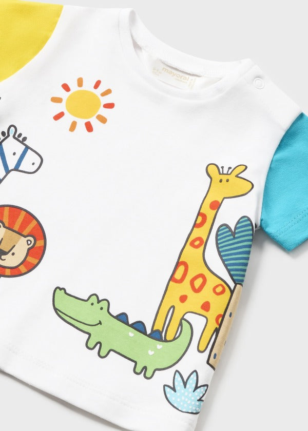 Set 2 magliette stampate Better Cotton neonato