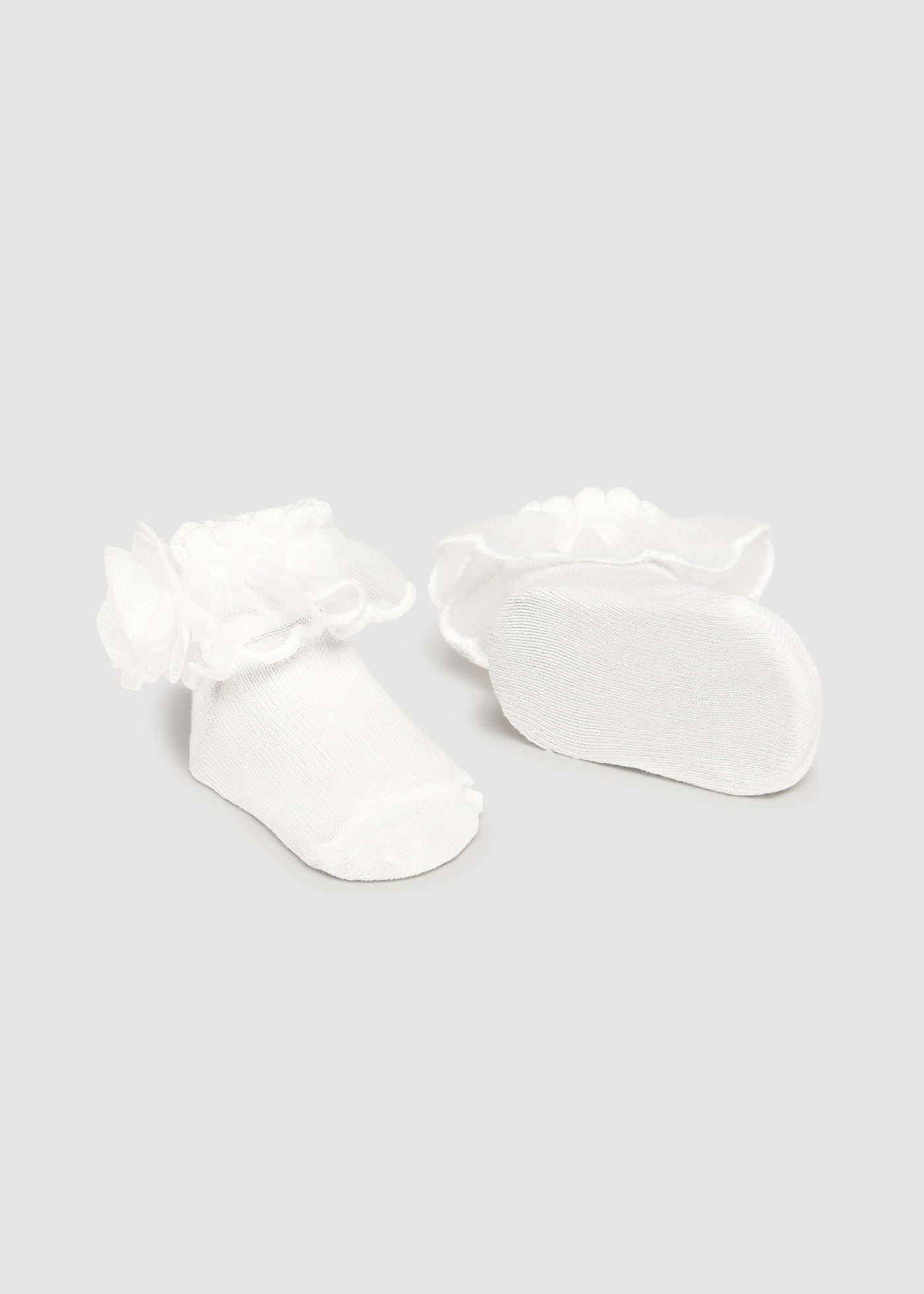 Set fascia e calzini neonata