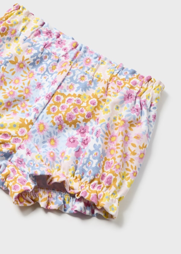Shorts stampato Better Cotton neonata