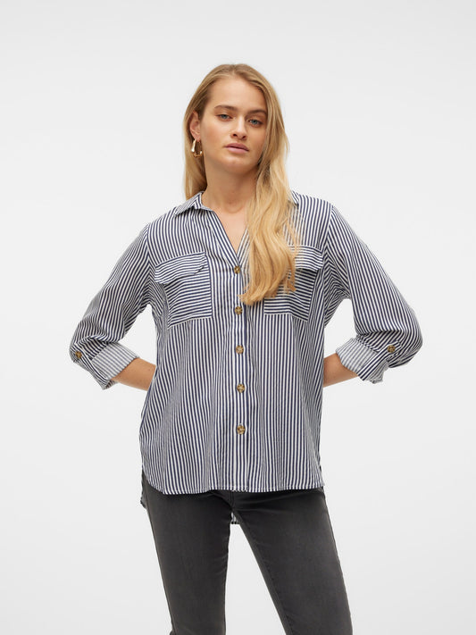 Camicia a righe