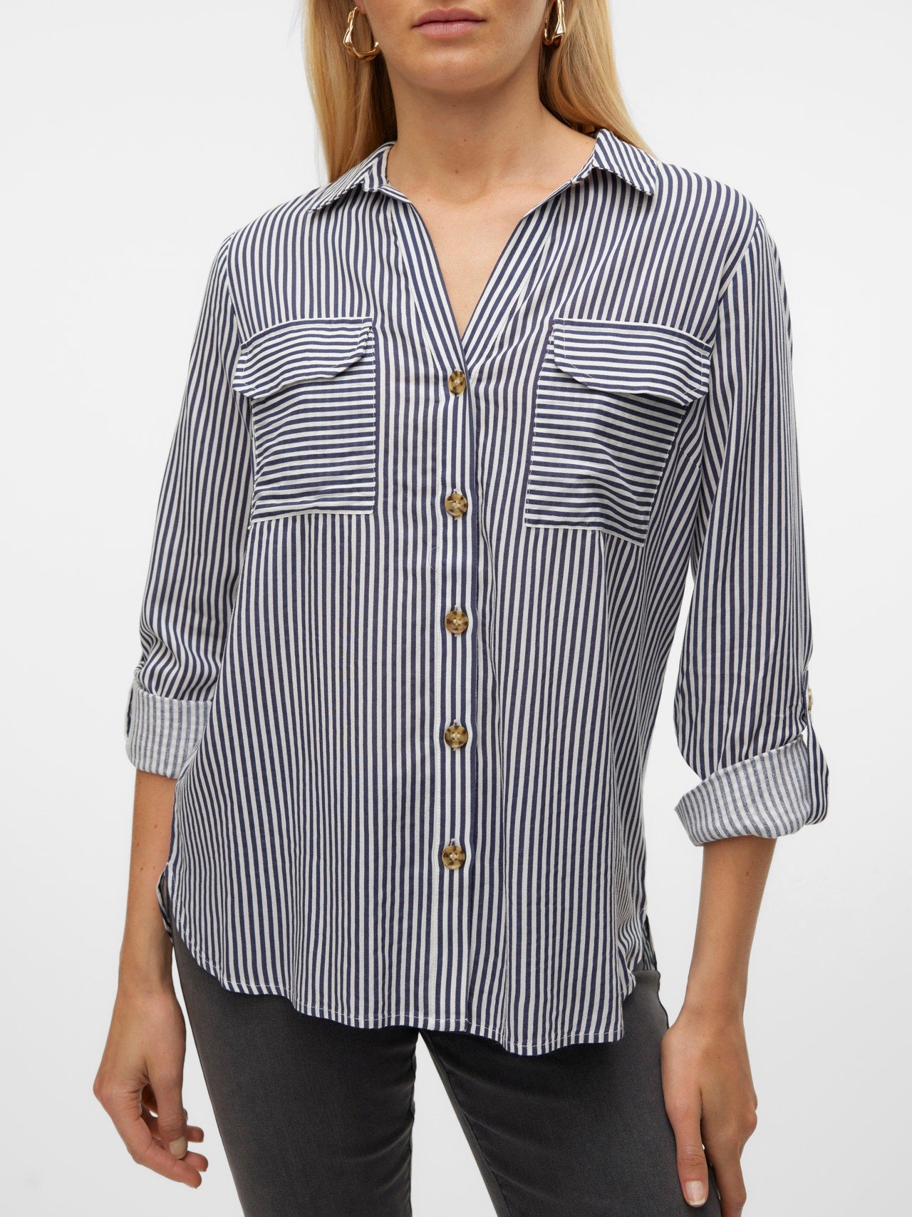 T-shirt gris doux