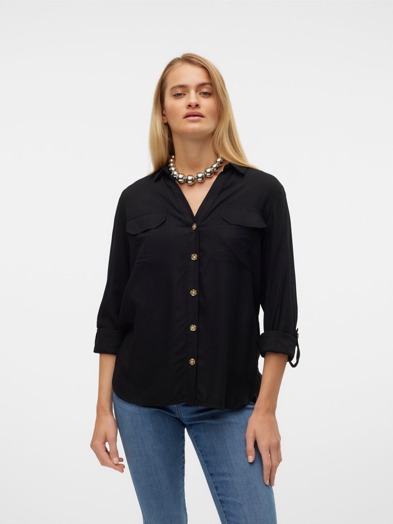 T-shirt gris doux