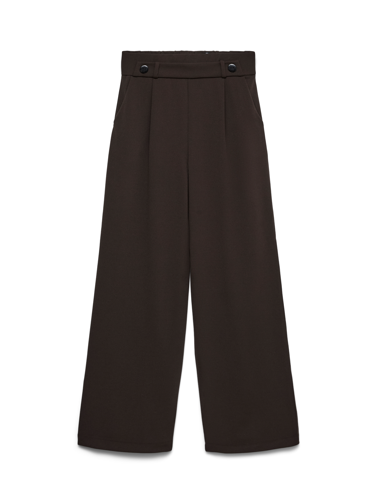 Pantalone cioccolato con bottoni