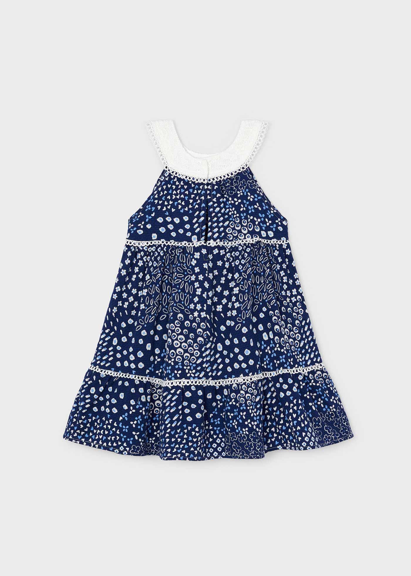 Vestito con borsa guipure bambina