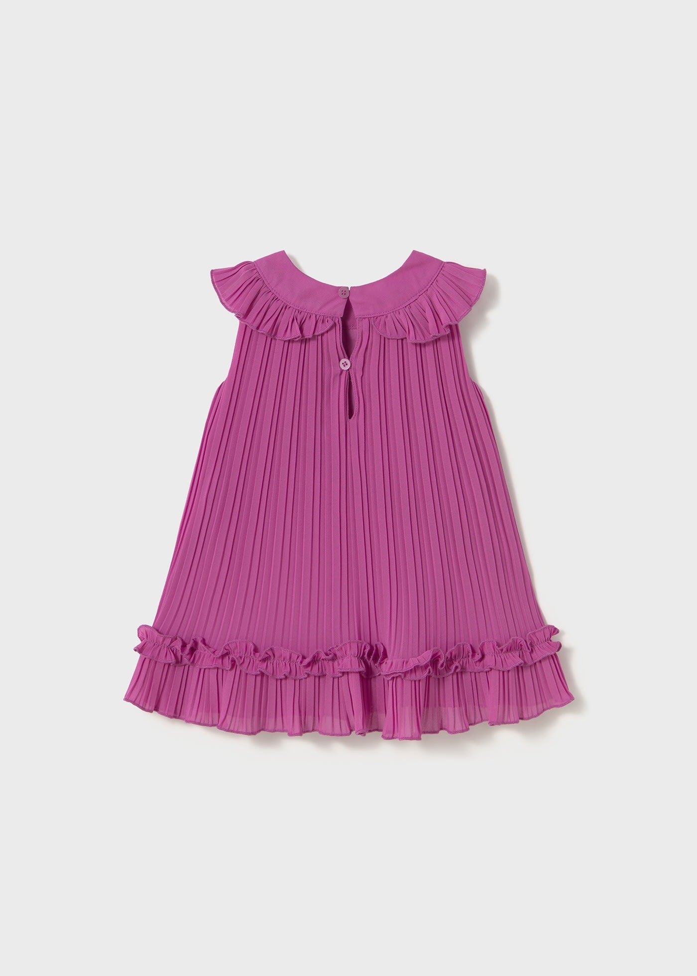 Vestito plissettato chiffon bimba