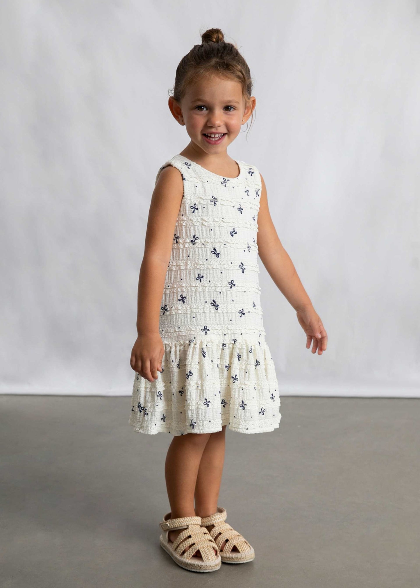 Vestito punto bambina