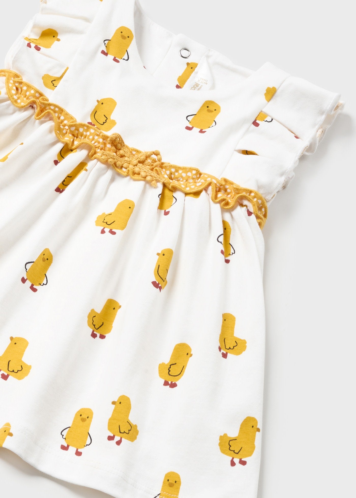 Vestito stampata Better Cotton neonata