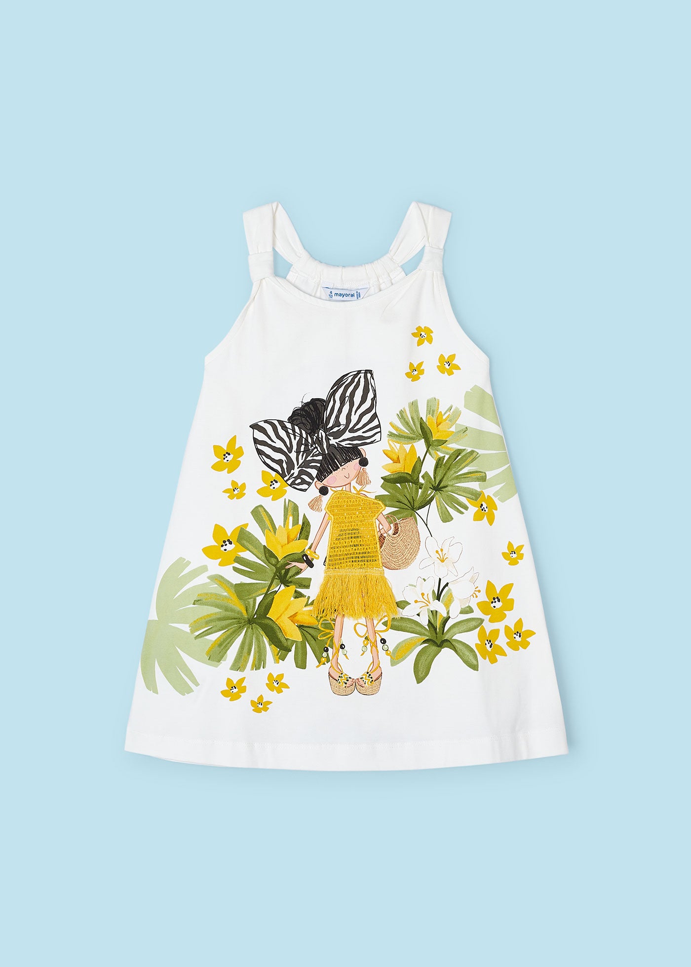 Vestito stampato Better Cotton bambina