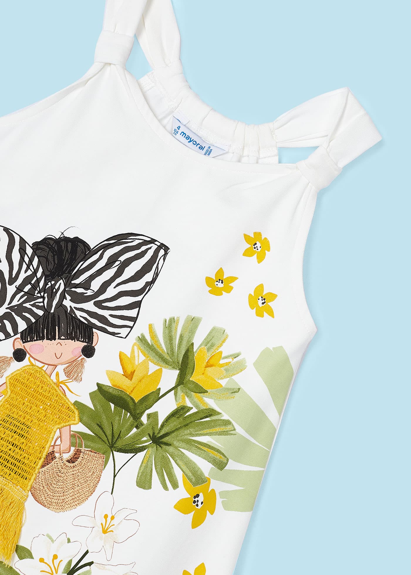 Vestito stampato Better Cotton bambina