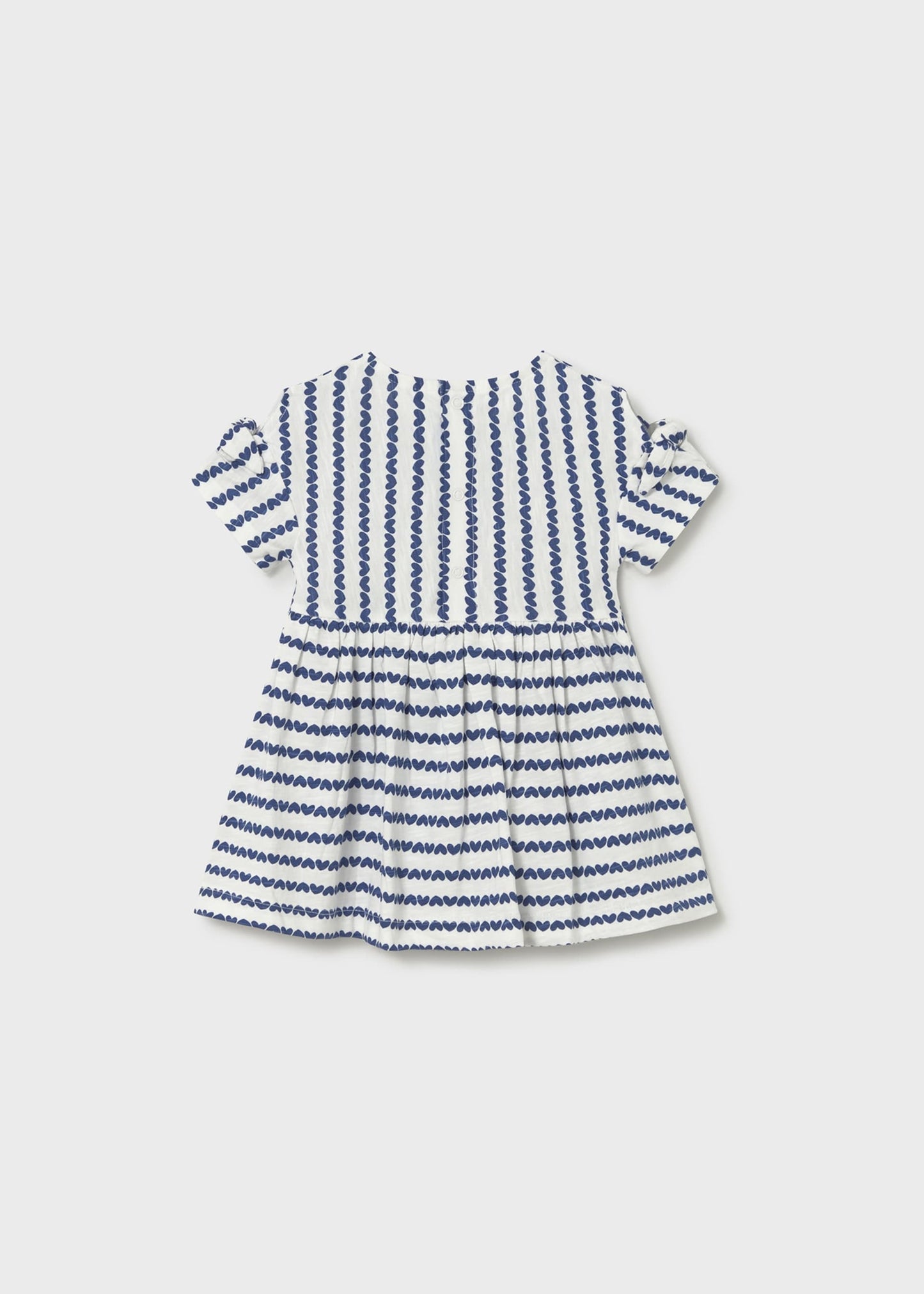 Vestito stampato con borsa neonata