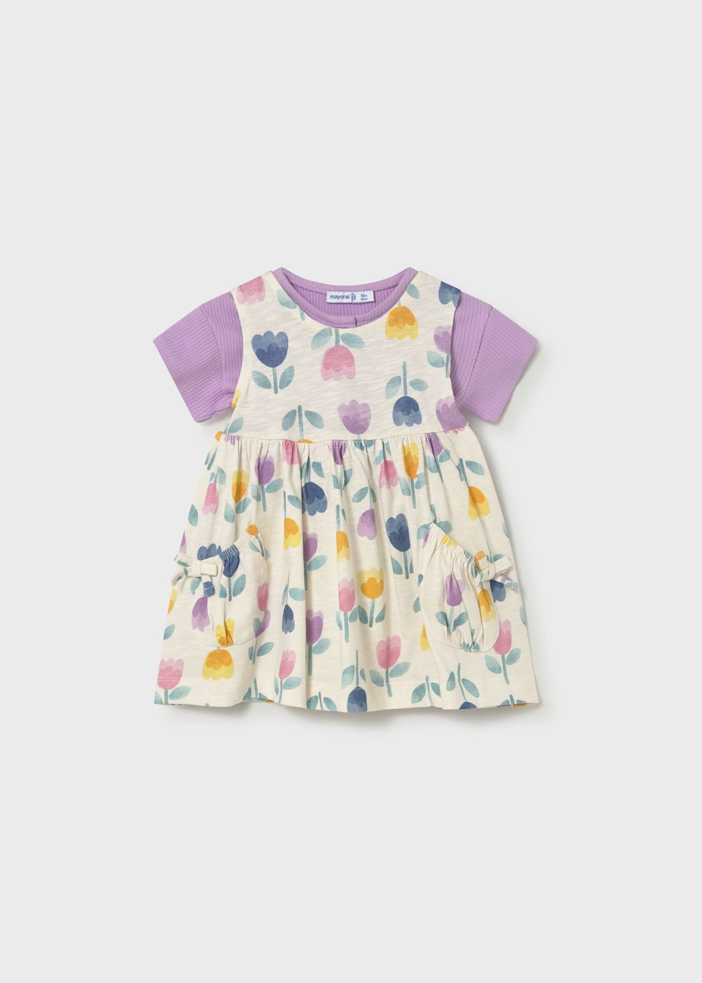 Vestito stampato neonata